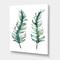 Designart - Duo of Tropical Leaves - Farmhouse Canvas Wall Art Print